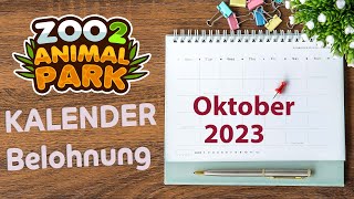 Zoo 2 Animal Park  Kalender Oktober 2023 Deutsch [upl. by Igig733]