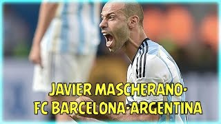 Javier MascheranoMejores SalvadasBest Defensive skills FC BarcelonaSelecion Argentina [upl. by Ainex]