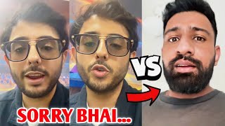 CarryMinati Says SORRY To Rajat Dalal😱 CarryMinati Vs Rajat Dalal Roast Controversy [upl. by Asiilanna]