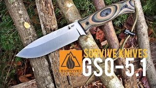 BRAND NEW Survive Knives GSO51 2015 [upl. by Erlene857]