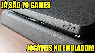 NOVA VERSÃO DO EMULADOR DE PS4 fpPS4 001 JÁ SÃO 70 GAMES JOGÁVEIS [upl. by Enowtna881]