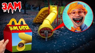 DO NOT ORDER SLIDE EATER HAPPY MEAL AT 3AM SAVE BLIPPI EXE [upl. by Acinorehs]