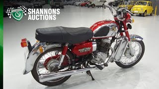 1978 Honda CD200 Roadmaster Motorcycle  2022 Shannons Summer Timed Online Auction [upl. by Lamahj]