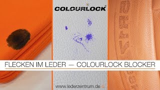 FLECKEN IM LEDER — COLOURLOCK BLOCKER Anleitung  COLOURLOCK [upl. by Amor]