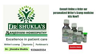 What is Writers Cramp How it can be treated Focal Dystonia  Homeopathic Medicine [upl. by Aisak]