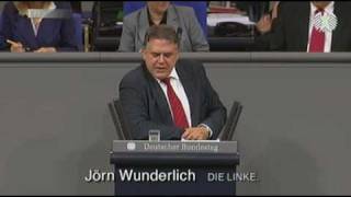 Jörn Wunderlich DIE LINKE Goldene Zeiten für reiche Familien [upl. by Audry512]