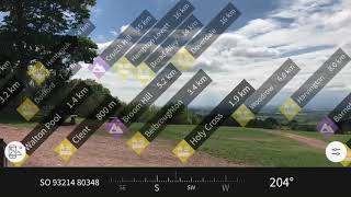 Augmented reality using OS Maps [upl. by Hsizan]