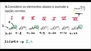 ISÓTOPOS ISÓBAROS E ISÓTONOS [upl. by Eeima]