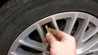 HOW TO RESET RETRAIN YOUR TPMS SYSTEM ON ANY FORD WITH PUSH BUTTON START USING PEN OR PENCIL [upl. by Shandra]