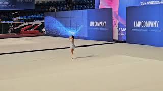 2024 CMP RG Challenge Cup Rhythmic Gymnasticby Natalie 이유비  리듬체조 초2 맨손규정2 [upl. by Raimes]