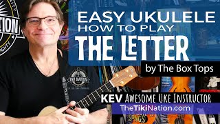 The Letter by the Box Tops for easy ukulele [upl. by Quiteris]