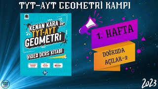 DOĞRUDA AÇI  2  TYTAYT GEOMETRİ KONU ANLATIMI [upl. by Courtnay278]