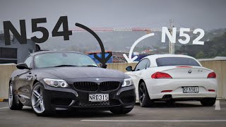 E89 BMW Z4 sDrive23i vs sDrive35i [upl. by Bokaj]