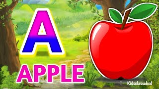 Phonics Song 2 with TWO Words in 3DA For Airplane  ABC Alphabet Songs with Sounds for Children 189 [upl. by Ameline]