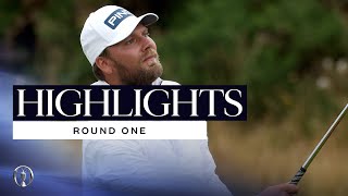 FULL ROUND HIGHLIGHTS  Round One  The 152nd Open [upl. by Ianteen911]