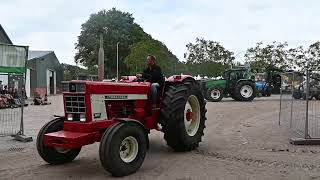 Tractors parade after Historic Tractor Show Panningen 2023 organized by HMT KLEP [upl. by Asel793]