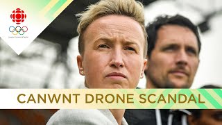 Reaction to Canadas soccer drone scandal from Paris [upl. by Pavlish176]