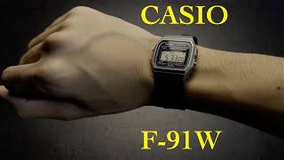 CASIO F91W CHEAP AND RELIABLE UNBOXING [upl. by Hasila]