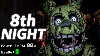 FNAF 1 HAS A SECRET 8TH NIGHT [upl. by Ahsetel954]