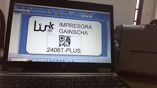 IMPRESORA GAINSCHA GS2406T PLUS [upl. by Ace348]