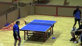 2013 Missouri Winter Games Table Tennis Open Singles Championship Highlights [upl. by Carri]