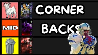 RANKING the BEST Cornerbacks in Madden NFL 25 [upl. by Danie]