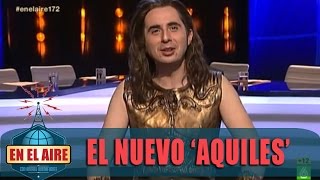 Berto Romero es Aquiles en Troya quotNo sé la de peña que he matado esta nochequot  En el aire [upl. by Yelkrab]