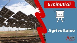 Agrivoltaico  in 5 minuti [upl. by Duston920]