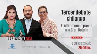 Tercer Debate Chilango y Mesa post debate  EN VIVO [upl. by Stalker]