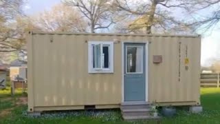 Full Build of a Shipping Container Tiny House  start to finish [upl. by Federico754]