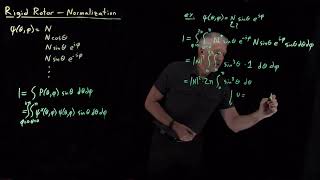 Rigid Rotor  Normalization [upl. by Aneehsat]