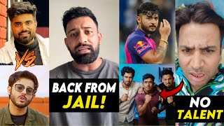 Rajat Dalal is Back from Jail  Posts This🧐 CarryMinati Vs Dushyant Kukreja Puneet on Round2hell [upl. by Annohsal]