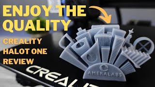 Creality Halot One Review Get Clean 3D Prints From a Budget Printer [upl. by Oderf]