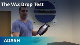 Adash  the VA3 Drop Test with New Silicone Cover [upl. by Solokin]