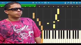 De La Ghetto Ft Randy  Sensacion Del Bloque  Piano Tutorial [upl. by Moise]