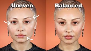 Makeup for uneven facial features [upl. by Jeannine]