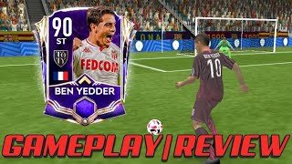 FIFA MOBILE 21 TOTY BEN YEDDER GAMEPLAYREVIEW [upl. by Aiceila]