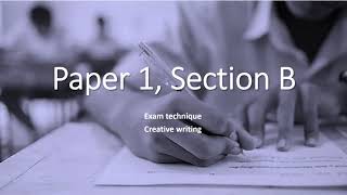 GCSE English Language  Paper 1 Section B [upl. by Aile]