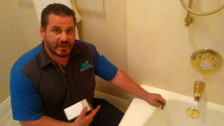 How to Replace Tub Spout Diverter  DMS Plumbing Las Vegas [upl. by Blackington883]