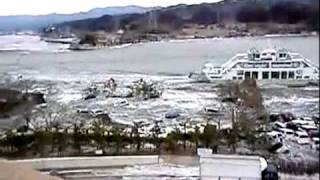 Scenes Of A Tsunami Japan 11 March 2011 [upl. by Nilde]