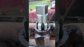 Successful manifold repair with a new tap Wartime Farmall H [upl. by Kendyl]