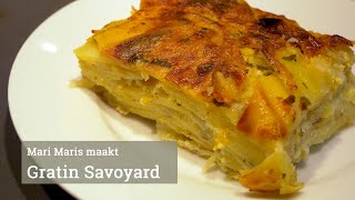 Mari Maris maakt gratin Savoyard [upl. by Ahsaelat]