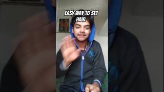 Easy way to set hair shorts neetubisht funny trending comedy wedding lakhneet [upl. by Shawn124]