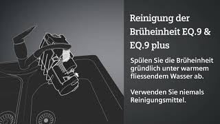 Wie reinige ich die Brüheinheit des Kaffeevollautomaten EQ9 und EQ9 plus [upl. by Yeliac403]