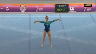 Angelina Melnikova RUS  NEW 2023 Floor Routine  Russian Cup 2023 [upl. by Mulloy]