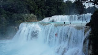 Kayaking Agua Azul Mexico [upl. by Oleg]