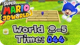 Super Mario 3D World Flower5 Sprawling Savanna Rabbit Run  044 [upl. by Moraj]