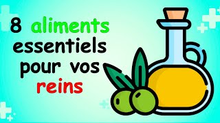 TOP 8 des aliments NATURELS incontournables pour la santé de la fonction rénale  Dr NUTRITION [upl. by Rehctaht]