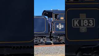 Dual Steam Locomotives  K183 amp K190 Heritage Stream Trains train history [upl. by Bamford]