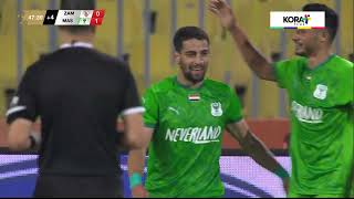 محمد الشامي يسجل هدف المصري الأول أمام الزمالك  الدوري المصري 20242025 [upl. by Nelehyram]